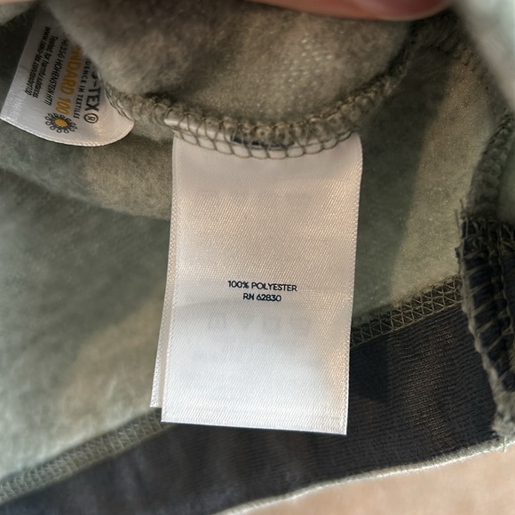 Lands’ End Women's Gray Sweater Fleece Cowl Neck  Size Large - Picture 8 of 12